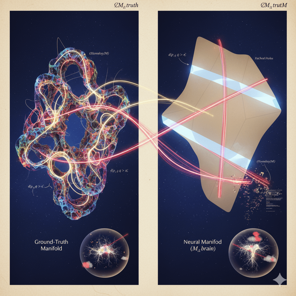 On the Generic Topological Origin of Hallucination under Resource&nbsp;Constraints